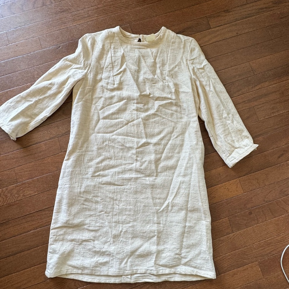 Han Starnes linen dress w pockets